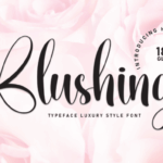 Blushing Font - Featured Image