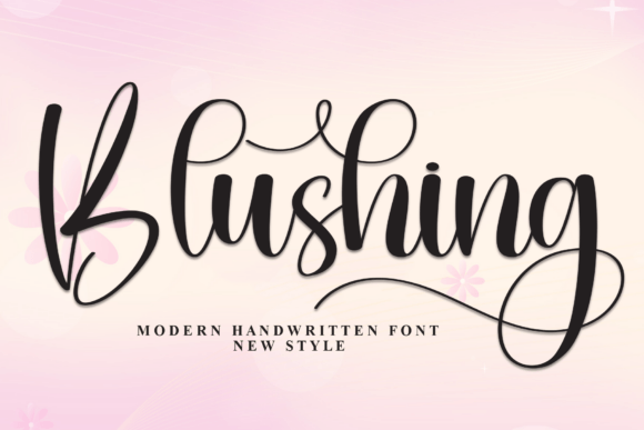 Blushing Font - Featured Image