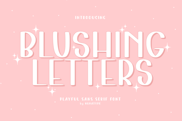 Blushing Letters Font - Featured Image