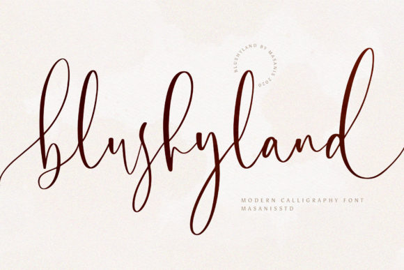 Blushyland Font - Featured Image