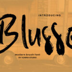 Blusso Font - Featured Image
