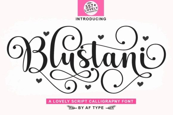 Blustani Font - Featured Image