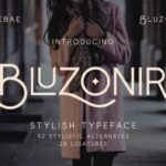 Bluzonir Font - Featured Image