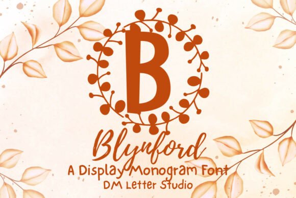 Blynford Monogram Font - Featured Image