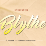 Blythe Font - Featured Image