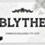 Blythe Font - Featured Image