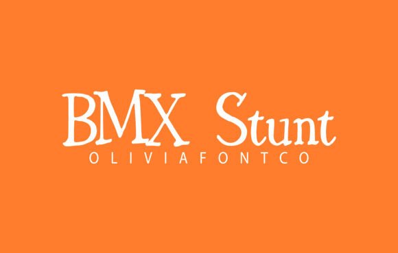 Bmx Stunt Font - Featured Image