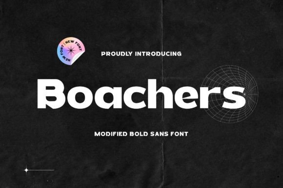 Boachers Font - Featured Image