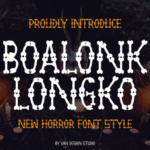 Boalonk Longko Font - Featured Image