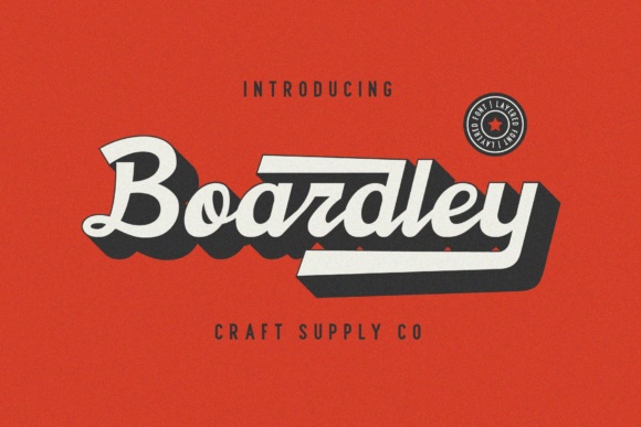 Boardley Script Font - Featured Image