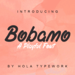 Bobamo Font - Featured Image