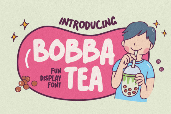 Bobba Tea Font - Featured Image