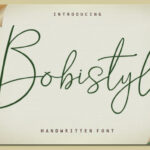 Bobistyle Font - Featured Image