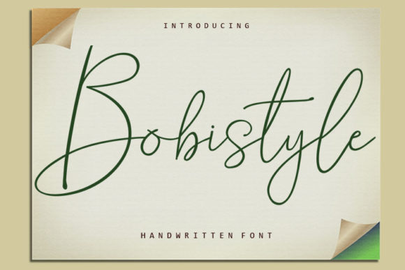 Bobistyle Font - Featured Image