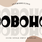 Boboho Font - Featured Image