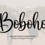 Boboho Font - Featured Image