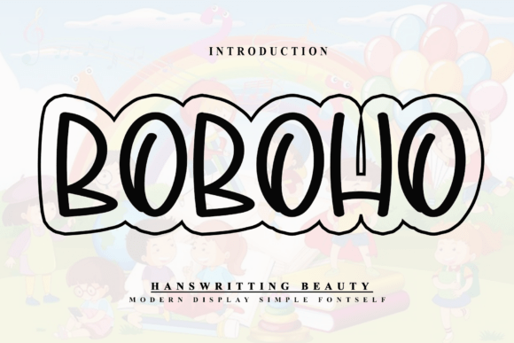 Boboho Font - Featured Image