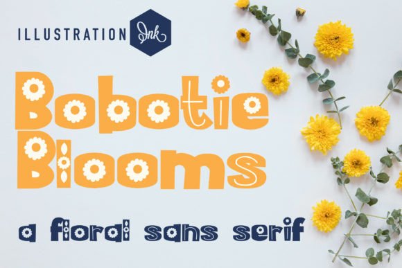 Bobotie Blooms Font - Featured Image