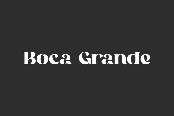 Boca Grande Font - Featured Image