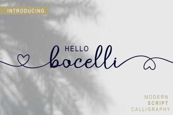 Bocelli Font - Featured Image