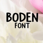 Boden Alpha Font - Featured Image