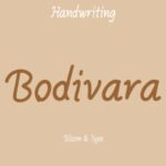 Bodivara Font - Featured Image