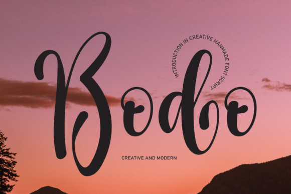 Bodo Font - Featured Image