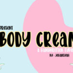Body Cream Font - Featured Image