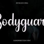 Bodyguard Font - Featured Image