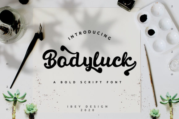 Bodyluck Font - Featured Image
