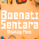 Boenati Sentara Font - Featured Image
