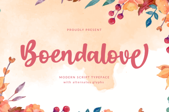 Boendalove Font - Featured Image