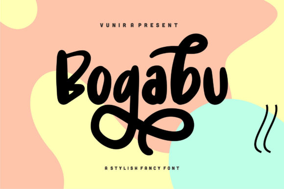 Bogabu Font - Featured Image