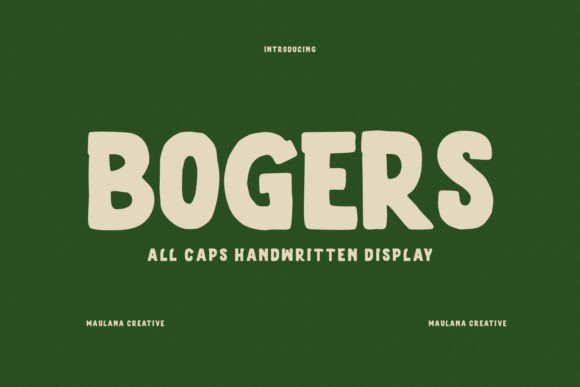Bogers Font - Featured Image