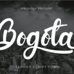 Bogota Font - Featured Image