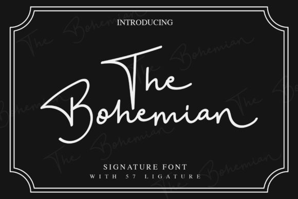 Bohemian Font - Featured Image