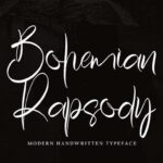 Bohemian Rapsody Font - Featured Image