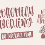 Bohemian Wedding Font - Featured Image