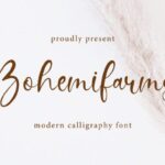 Bohemifarms Font - Featured Image