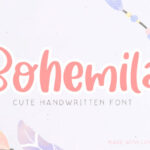 Bohemila Font - Featured Image