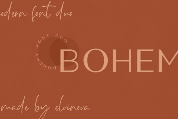 Bohemy Font - Featured Image