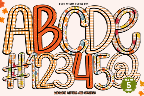 Boho Autumn Doodle Font - Featured Image