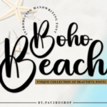 Boho Beach Font - Featured Image