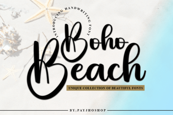 Boho Beach Font - Featured Image