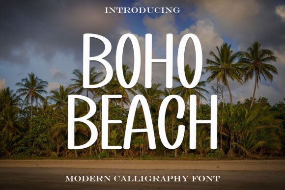 Boho Beach Font - Featured Image