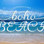 Boho Beach Font - Featured Image