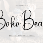 Boho Bear Font - Featured Image