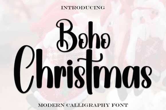 Boho Christmas Font - Featured Image
