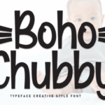 Boho Chubby Font - Featured Image