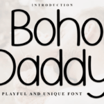 Boho Daddy Font - Featured Image